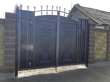 Распашные ворота: Ворота металла конструкции Ворота на заказ распашныеоткатные . От — 34