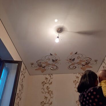 Натяжной потолок: Натяжной потолок Матовое, 3D потолки, Глянцевое Бесплатный замер, Гарантия, Монтаж — 6