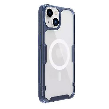 Maske i futrole za telefone: Maska Nillkin Nature Pro Magnetic za iPhone 15 Plus 6.7 plava. Uz brzu — 3