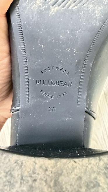 nike blazer: Женские ботильоны Pull&Bear - Цвет: черный, матовая фактура - — 5