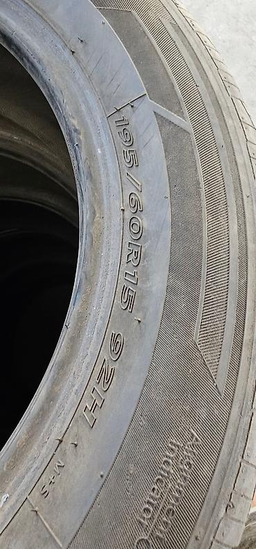 60: Шины 195 / 60 / R 15, Лето, Б/у, Пара, Легковые, Корея, Hankook — 2