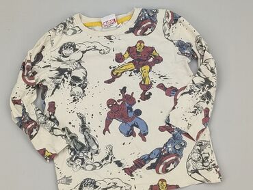 muminki koszulka: Bluzka, Marvel, 4-5 lat, 104-110 cm, stan - Bardzo dobry