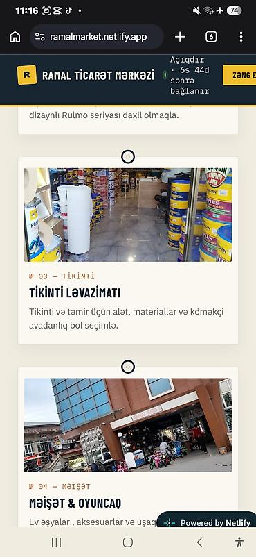 qara torpaq satılır: İşinizə görə sayt hazırlanır. Şəkildə verilmiş şəkil nümunədir. Çox — 1