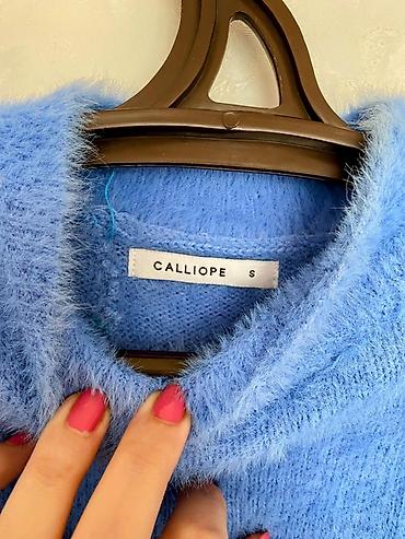 ag kofta modelleri: Calliope brendi – qadın sviteri - Rəng: açıq mavi (sky blue) - Ölçü — 2