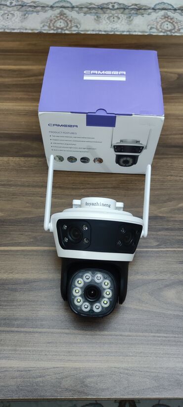 Videomüşahidə: Wi-Fi PTZ Kamera 360°FHD Original iCom365 Brendi 360° PTZ kamera -4MP — 2