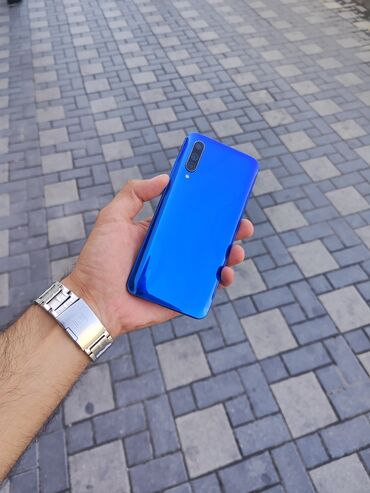 телефон флай fs509 nimbus 9: Xiaomi Mi 9 Lite, 64 GB, rəng - Mavi, 
 Düyməli, Barmaq izi, Face ID