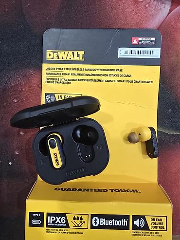 Аудиотехника: Наушники DeWalt Jobsite PRO‑X1 True Wireless с зарядным кейсом - — 4
