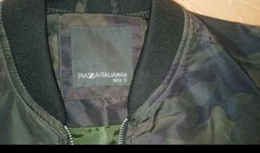 kožna jakna s: Jakna Piazza Italia, S (EU 36), bоја - Maslinasto zelena