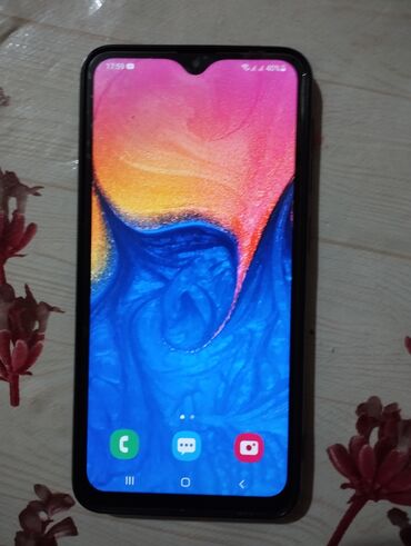 Samsung: Samsung A10e, 2 GB, rəng - Göy, Barmaq izi