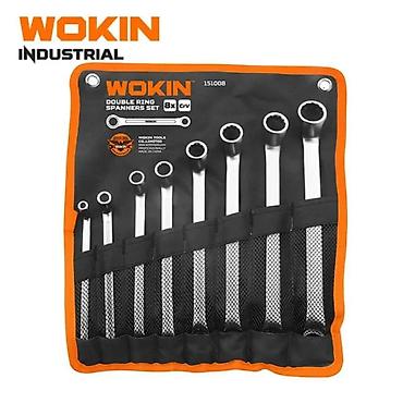 alet: WOKIN Yıldız İki Ağız Açar Dəsti – 8 parça, 6–22 mm, CrV, xrom örtüklü — 1