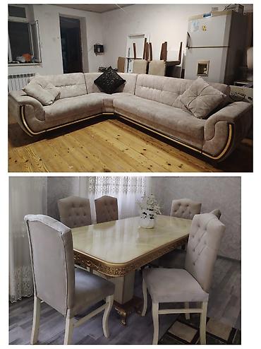 İşlənmiş, Künc divan, Qonaq otağı üçün, Açılmayan