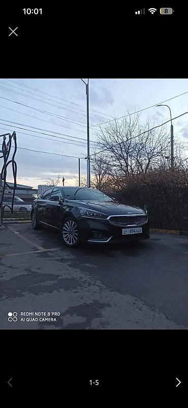 crv 5: Аренда Авто Kia Cadenza (K7), черный седан бизнес‑класса.Залог 30т сом — 1