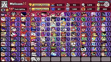 Другие игры и приставки: Аккаунт Brawl Stars «Melisson» - Путь к славе: 112 720 трофеев, Лига — 2