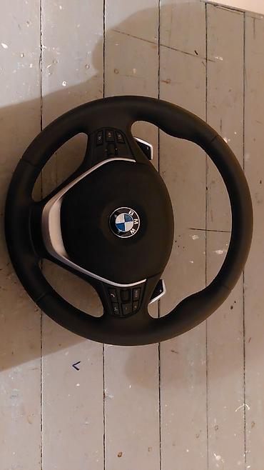 BMW sükan çarxı - Orijinal BMW multifunksiyalı sükan - Dəri örtüklü