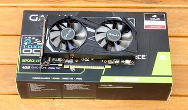 видеокарты 1650: Видеокарта, Новый, Galax, GeForce GTX, 4 ГБ, Для ПК