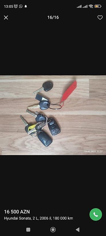 mustan: Hyundai Sonata: 2 l | 2006 il Sedan — 4