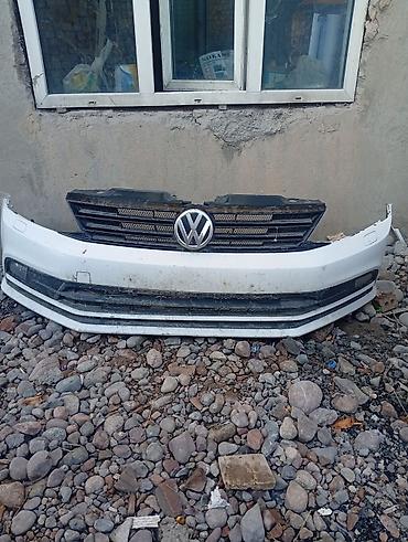 Передний и задний бамперы Volkswagen + решётка радиатора с эмблемой - at lalafo.kg Передний и задний бамперы Volkswagen + решётка радиатора с эмблемой -