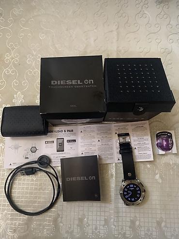 telefon saatları: Original - Diesel On Axial Touchscreen Smartwatch - Smart saat. Şüşə — 4