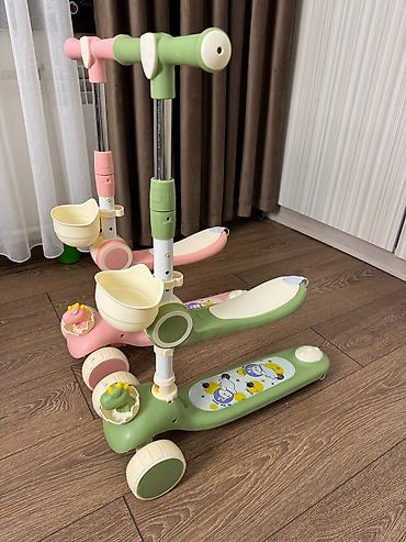 Детские самокаты: Детский самокат с подсветкой и музыкой (для детей от 2 до 6 лет) — 8