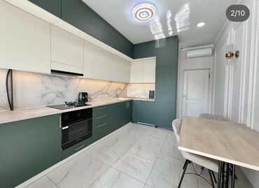 долгосрочная квартира жалал абад: 2 комнаты, Риэлтор, Без подселения, С мебелью полностью