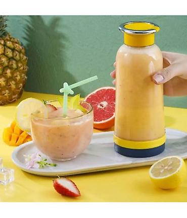 двух ярисный крават: Портативный Беспроводной Мини-Блендер Для Смузи Fresh Juice — 1