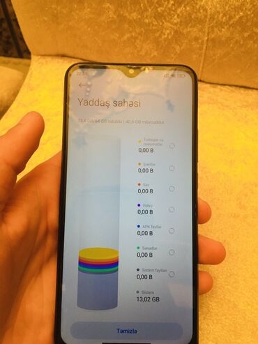 Xiaomi: Xiaomi Redmi 9, rəng - Qara, 
 İki sim kartlı