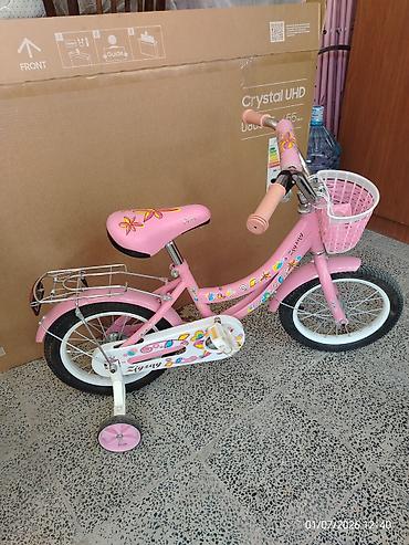 eliptik velosiped: Yeni Dörd təkərli Uşaq velosipedi 16", sürətlərin sayı: 1 — 2