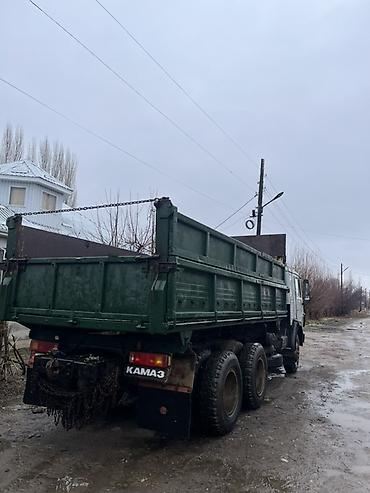 Аренда самосвала: КАМАЗ САМОСВАЛ С ПРИЦЕПОМ с трубиной в рабочем состоянии - Тип — 6