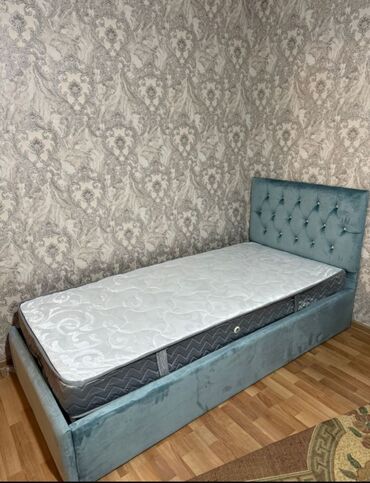 Çarpayılar: Yeni, İkinəfərlik çarpayı, Bazalı, Matras ilə, Siyirməsiz, Azərbaycan — 4