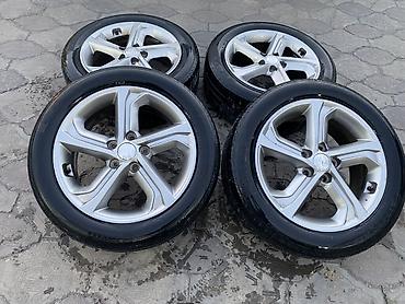 gray f15: Комплект из 4 литых дисков Hyundai с шинами. Характеристики: - — 1