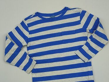 bluzka w kolorze morskim: Blouse, 8 years, 122-128 cm, condition - Very good