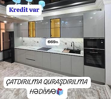 *yeni mətbəx mebeli 2.8sm cəmi 669₼ ƏN UCUZ BİZDƏ😍 ‼️* Sifarişlə