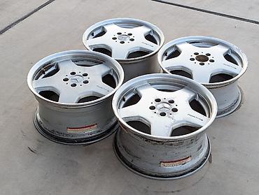 amg monoblock: Литые Диски R 18 AMG, Комплект, отверстий - 5, Б/у — 1