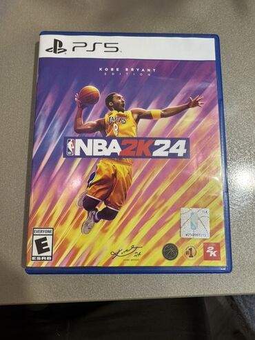 бу машинка стиральная: PS5 üçün NBA 2K24 oyununun Kobi Brayant buraxılışı. Basketbol siması