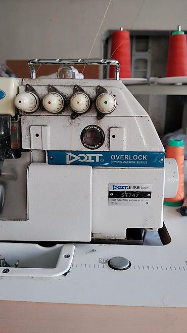 DOIT sənaye tikiş avadanlıqları dəsti 1) Overlok maşını – DOIT ST747