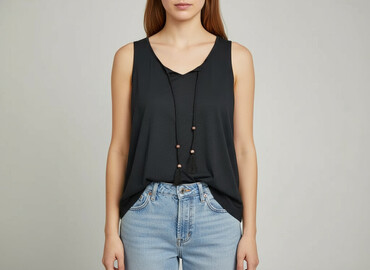 pier one t shirty basic: Laura Torelli, T-shirt damski, rozmiar M