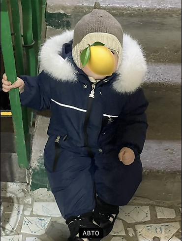обувы: Комбинезоны на холодную осень/зиму, на ребенка 1-1,5 года. Оба одевали — 3