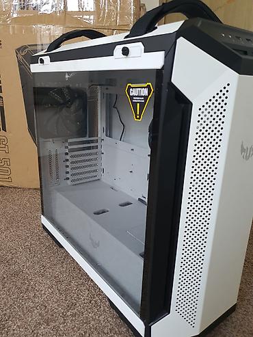 бу чехол: Корпус ПК, Б/у, Asus, ATX, цвет - Белый — 10
