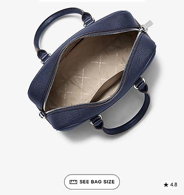 сумки мк: Классическая сумка, Michael Kors, США, Материал: Натуральная кожа, Застежка на молнии, Женские, Новый — 2
