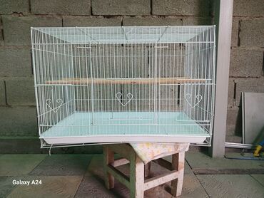 сетка для клетки попугая: Большая металлическая клетка для птиц - Просторная прямоугольная
