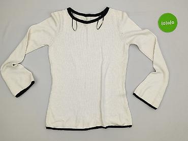 bialy moherowy sweter: Sweter damski, rozmiar S — 2