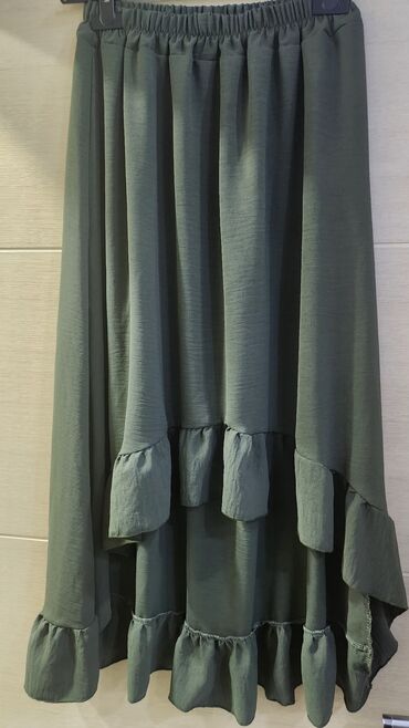 suknja i sako komplet: One size, Jednobojni, bоја - Maslinasto zelena