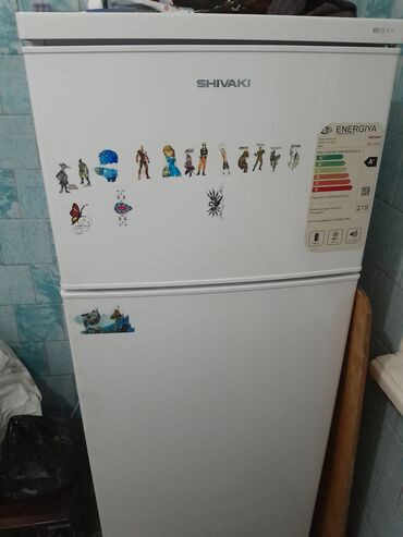 Холодильники: Холодильник Shivaki, Б/у, Двухкамерный, De frost (капельный), 54 * 140 * 46