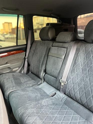 сиденье прадо: Чехлы Алькантара, цвет - Красный, Toyota, Новый, Самовывоз — 9
