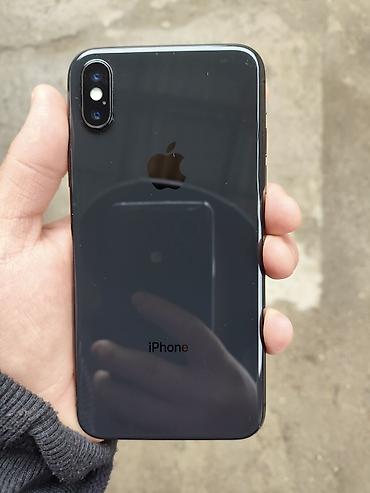 Apple iPhone: IPhone X, Б/у, 64 ГБ, Черный, 89 % — 1