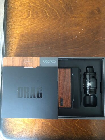 qəlyan tutunu: Voopoo Drag, cox az istifade olunub, hetda ceki ve zemanet talonu