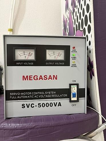 ucuz utu: MEGASAN SVC-5000VA avtomatik AC gərginlik stabilizatoru - Tip — 1