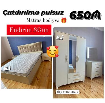 Dolablar: Çatdırılma pulsuz matras 🎁