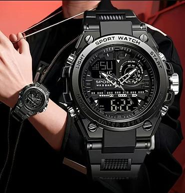 Спортивные часы: Спортивные часы часы, Таймер и секундомер, Водонепроницаемые, Оригинал, Мужские, Новый — 9