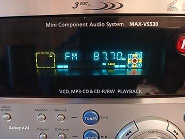 jamo 6 5cs t: Samsung Max-VS530 Funksiyalar: Mp3 CD video. Aux. iki kaset avtoreys — 3